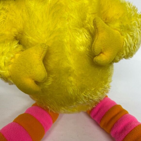 Vintage 90s Sesame Street Big Bird Plush Toy Applause 16 Inch Muppets Toy - Picture 6 of 7